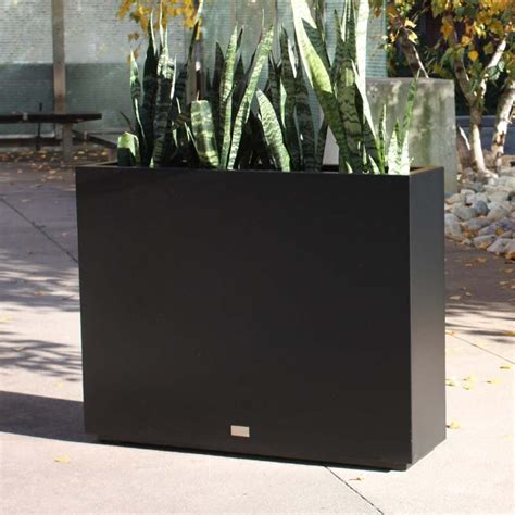 metallic galvanized powder coated steel planter box|galvanized steel containers for gardening.